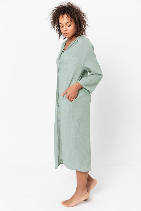 Hebe Shirt Dress